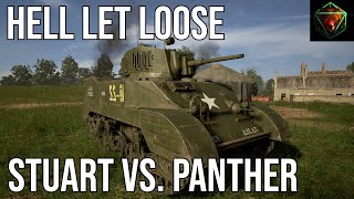 HELL LET LOOSE - Stuart vs. Panther | Gameplay Español