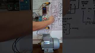 how to install stop start using sensor to vfd delta including program