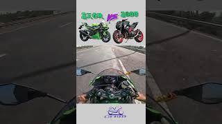 zx6r vs z800 drag race @SurajVerma13 #shorts