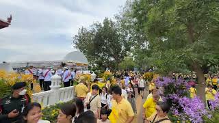 #Thailand 🇹🇭 #Bangkok Santi Chai Prakan Park | The Royal Barge Procession is just finished.