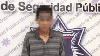 Lo arrestan por falta administrativa y le localizan droga