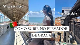 TOUR POR LISBOA 🇵🇹 | Elevador de Santa Justa, Bondinho e Miradouro