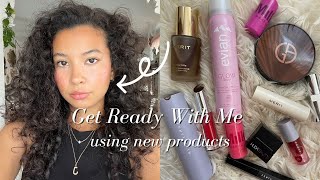 Get Ready With Me | Using New Products