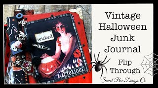 Flip Through - Halloween Junk Journal | Halloween 2023 | Ready for Halloween Junk Journal