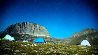 Mount Olympus Nightsky Timelapse