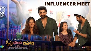 Nagashaurya's Krishna Vrinda Vihari Song Launch Influencer Meet | SPFILMNEWS