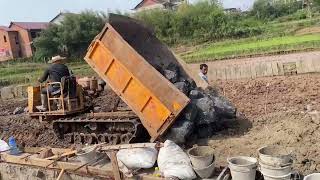 Hunan Plum Mechanical All Terrain Crawler Dumper