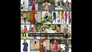 Top 20 Best Jeans Top For Girls Kurta 1 2023