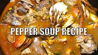 African Food | Pepper Soup Recipe | Liberian Spicy Pepper Soup