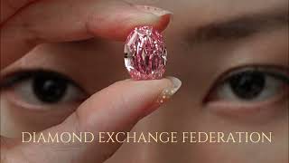 0.08 ct FANCY VIVID PURPLE PINK SI1 ± RADIANT GIA ダイヤモンド ルース DIAMOND EXCHANGE FEDERATION