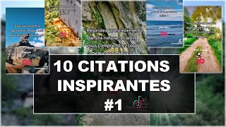 10 magnifiques citations inspirantes #1