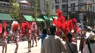 QUEEN OF SAMBA IN  PARADE @ CARIBBEAN DAYS  JULY 23RD 2011 NORTH VANCOUVER20110723105739.mpg