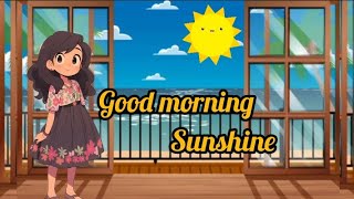 Good morning song | fun and action song | preschool learning | kids education | little learners