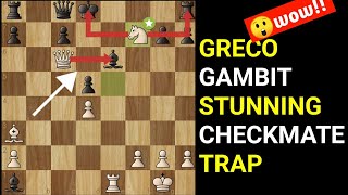 GRECO GAMBIT Powerful Italian Opening Tricks And Strategy