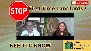 WATCH THIS BEFORE BECOMING A First Time Landlords - THIS IS ALL YOU NEED TO KNOW !!!