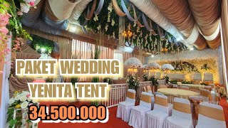 PAKET WEDDING YENITA TENT (PAKET B)