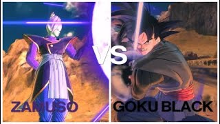 ZAMASU VS GOKU BLACK DRAGON BALL XENAOVERSE 2