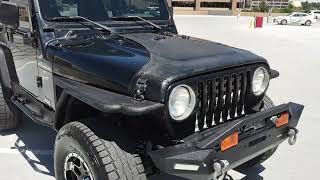 2001 Jeep Wrangler Sport 4x4 Lifted