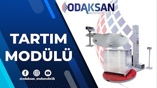 Palet Streçleme Makinası 2000kg Tartım Kapasitesi  | Palet Streç Makinası |