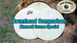 Steve Maxwell Drums Special Drumhead Comparison