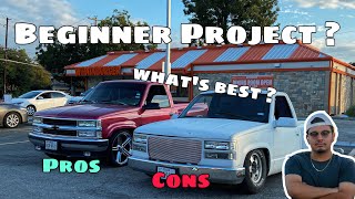 WHATS BEST FOR A FIRST PROJECT ? #obschevy #obsproject #chevyproject