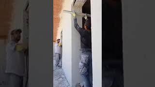 wall plastering skill