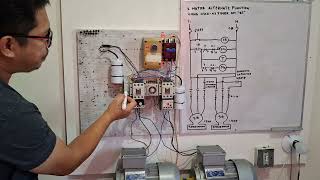 2 motor alternate function using H3CR-A8 timer set "B2"