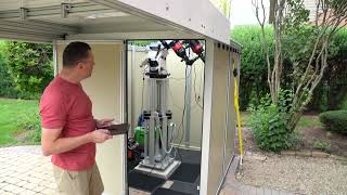 PierTech TeleEnclosure and PierTech 3 Height Adjustable Pier Demonstration