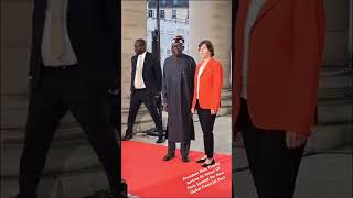 President Bola Tinubu Arrives At Venue Of Paris Summit For New Global Financial Pact