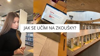 JAK SE UČÍM NA ZKOUŠKY? tipy & triky