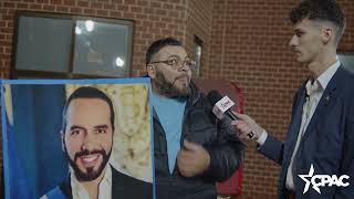 Coleton Furlow Interviews DERANGED Protestors of El Salvador's President, Nayib Bukele, at CPAC 2024