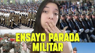 ✅PREPARACION para PARADA MILITAR CHILE 2022 *REACCION* 🔥