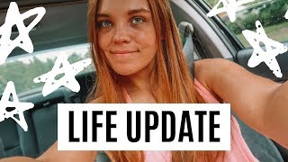 life update (job, college, summer plans)