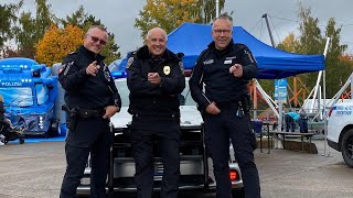 „The Thin Blue Line“ tribute cop-car Germany @  1.Blaulichttag Einbeck/ NDS - 15.29.2022