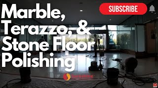 Marble, Terrazzo & Stone Floor Polishing by Sureshine - Full Job