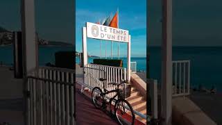 Promenade des anglais à Nice. petite ballade en fin d'après-midi