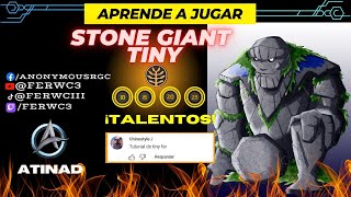 APRENDE A JUGAR CON STONE GIANT TINY  DEL EXTOP 1 RGC RANK BOLIVIA HEROE Nro 9