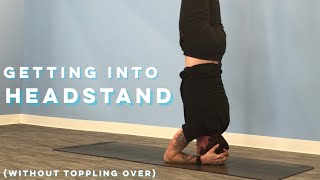 HOW GET INTO SUPPORTED HEADSTAND (and not topple over!)