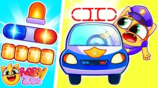 Where is My Police Car? 🚔🚨🚓 | Fun Adventure Story for Kids by Baby Zoo | Chaka Kids Tunes