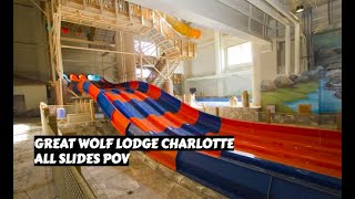 All Waterslides at Great Wolf Lodge Concord, NC!