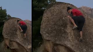 Onekim 6b Tırmanıcı:Erman AydınBafa Gölü Bouldering Kısa Kaya Tırmanışı Kapıkırı Köyü Rock Climbing