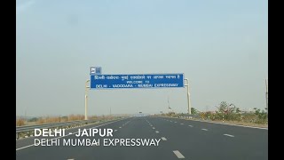 DELHI TO JAIPUR | DELHI - MUMBAI NEW EXPRESSWAY | TOLL CHARGES | REST AREA | PETROL PUMP & MUCH MORE