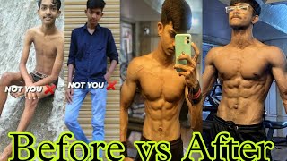 @adityasthetics skinny body transformation