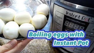 Luộc trứng với nồi Instant Pot | Boiling eggs with Instant Pot - #202