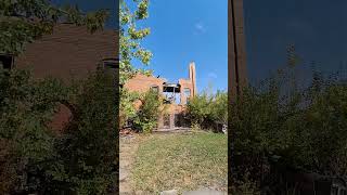 HUGE ABANDONED SCHOOL DESTROYED BY TORNADO #shorts #abandoned #urbex #scary #school #creepy #tornado