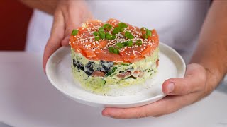 ВКУСНЕЙШИЙ СУШИ ТОРТ🍣