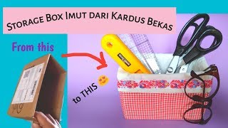 Jangan Buang Kardus bekas! Tambahkan Kain Perca dan Ubah menjadi Uang!