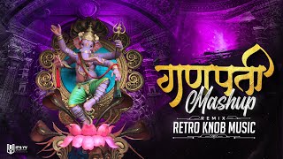 Ganpati Mashup 2023 | Ganpati nonstop Remix Song | - Retro Knob Music