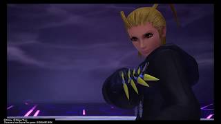 KINGDOM HEARTS Ⅲdata battle: Larxene VI (critical mode)