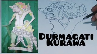 Cara Menggambar Wayang Durmagati Sekaligus Membuat Dan Mempragakanya wayang mahabaratap